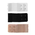 two buckle Women Underwear 2 Hooks Strapless Bra Extender Bra Extension Strap