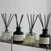 50ml Aromatherapy Essential Oil with Reed Diffuser Sticks – Freesia & Jasmine Sc
