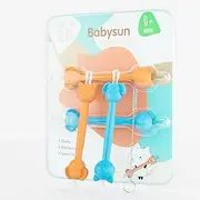 3 in 1 Baby Booger Remover and Baby Ear Cleaner Tool Baby Nose Cleaner with Soft Silicone End Dual Ear Wax and Snot Remover Safe Nasal Picker for Newborns Infants & Toddlers, BPA Free