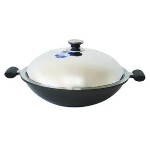 寶馬牌瓷釉雙耳炒鍋(42cm) JA-A-012-042