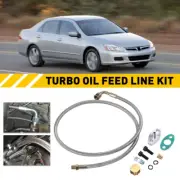 Turbo Oil Feed Line Kit Fit For T3 T4 T60 T61 T70 Turbo 2001-2008 PNT 41inch (for: Peugeot)