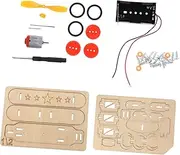 ERINGOGO 1 Set DIY Wooden Glide Aircraft Model for Educational Plane Kit Simulated Gliding Fun Great Childrens Activity No Battery Required