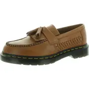 Dr. Martens Adrian Tan Woven Leather Loafers 9 Medium (B,M) BHFO 5298