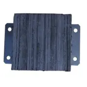 Manufacturer Varies Dock Bumper,10x6x16 In.,Rubber 26W580 Manufacturer Varies