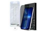 ZUSLAB Privacy Screen Protector for iPhone 14 Plus / iPhone 13 Pro Max, Anti-Spy Tempered Glass Film with Easy Installation Tool