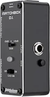 Labymos AMX-3 MATCHBOX D.I. Transfer Guitar or Bass Signal Dectly to o System Mini Analogue Effect Pedal True Bypass