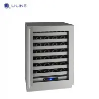 在飛比找甫佳電器優惠-U-LINE UHWC524-SG01A 嵌入式 單溫酒櫃 