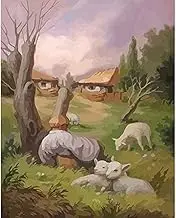 BTDG Paint by Numbers Paintings by Numbers Kids Beard Man Picture On Wall Loft Photo Wall Decor Bedroom Adult Canvas Art DIY