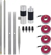 Snblzhef GPTWO-PRO Portable HF Antenna 7-54MHz Shortwave GP Antenna forOutdoor Amateur Radio High-Performance HF Radio Antenna