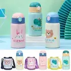 Vacuum Flask Cartoon Thermos Cup Kids Thermos Thermoses Kids Straw Thermos Cup