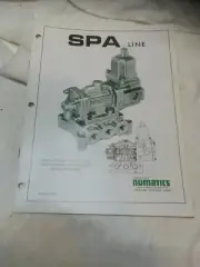 Rare Vintage 1973 Numatics Catalog SPA - SPA Valves Line Mint Condition