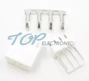 100sets KF2510 4Pin Connector Kits 2.54mm Male Pin Header+Terminal+Female