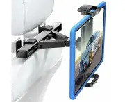 Car Tablet Holder, Headrest Tablet Mount - [Thicker Carbon Steel] Car Holder