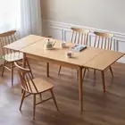 Dawit FAS-Graded Solid American Oak Extendable Dining Table