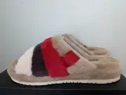 Ugg Australia Men`s Fluff You Stripes Size 10 NIB