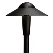 Kichler 15870-27 Black Dome 22" Led Path & Spread Light - 2700K