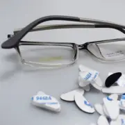 Nose Holder Glasses Silicone Anti Slip Stick On Nose Pads For Eyeglasses 10Pairs