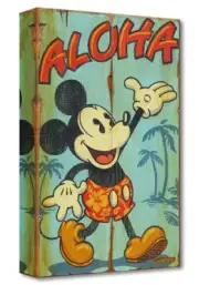 Micke Disney Fine Art Trevor Carlton Ltd Ed TOC Print Welcome to the Islands