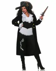 UNDERWRAPS CAPTAIN FORTUNE WOMEN'S COSTUME ASST SIZES #28614 BRAND NEW