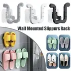 U-Shaped Bathroom Drain Rack Self-Adhesive Storage Hook Fashion Sandal Rack