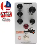 Mosky Roller Compressor Guitar Pedal,4 Modes Compress effect with Sustain/Blend/