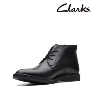 【Clarks】男鞋Atticus LT Hi GTX全新升級GTX防水正裝靴 短筒靴(CLM61365B)