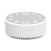White Noise Sound Machine Volume Adjustable Memory Function Multiple Sleep Sound Effects Compact Size Portable White Noise Maker Sleep Aid Device