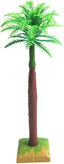 12 Pack Miniature Plastic Palm Trees 18cm Realistic Landscape Palm Micro Landscape DIY Decor