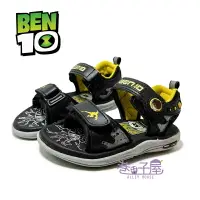 在飛比找樂天市場購物網優惠-BEN 10 童款絆帶可調運動涼鞋 [22007] 黃黑【巷