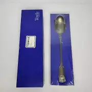 Towle London Shell Silverplate Large Table Serving Spoon Flatware 12.75" Long