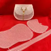 Horseshoe Bag Mesh Knitting Lining Weaving Plastic Mesh Sheet Accessories Vel CR