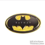 5 pc. GLITTER Planar Resin Flatback Hair Bow Center 1240009 Batman Superhero