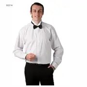 PHILIPPE ANTON Men's Long Sleeve Dinner Dress Slim Fit Shirt Plain Fly Front 50214