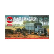 Airfix Vintage Classic Model 1/76 Pak 40 Gun & Truck New