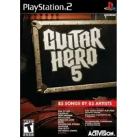 在飛比找蝦皮購物優惠-[PS2 遊戲光盤] Guitar Hero 5