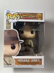FUNKO POP! MOVIES: Raiders of the Lost Ark - INDIANA JONES #1350 w/ Protector