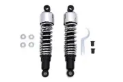 12-1/2 inch FLT Shock Set Chrome fits Harley Davidson