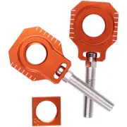 Ballards KTM Orange Lollipop Axle Blocks