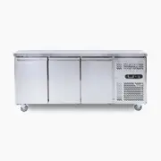 Bromic Under Bench Fridge - 417L - 3 Doors - Stainless Steel