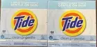 NEW! (2 Boxes) Tide Clean & Gentle Powder Laundry Detergent 68 Loads 77 oz each.