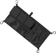 Stroller Net with Sorting Pockets | Adjustable Organizer Net Storage - 600D Oxford Fabric Double-Layer Design Multi-Purpose Bag for Camping Outdoor Adventures Shopping