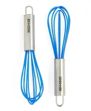 Art & Cook Silicone Mini Whisks, Set of 2