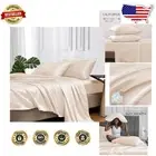 Luxury California King Satin Sheets Set - 600 Thread Count for Exquisite Sleep