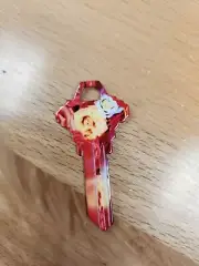 MIXED COLORED ROSES PRINTED SCHLAGE SC1 KEYBLANK