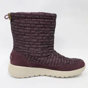 Skechers 女款冬季新款休閒時尚加絨保暖雪地靴 16617BURG 棕色 (D1) (9.2折)