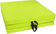 Dickly Tri Fold Folding Exercise Mat Pilates Pad Training for Women Home Nonslip with Carry Handles Portable Gymnastics Balance Mat