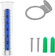 Outdoor Rain Gauge Simple Setup Easily Maintenance for Garden Yard Outdoor Height Tool Gardens Outdoor Gauge Rain Adjustable