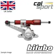 Bitubo Kawasaki Ninja 250 R 2008-2012 Steering Damper Red and Fitting Kit