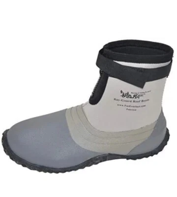 Ray-Guard Reef Wading & Fishing Boots Generation II Grey Womens Size 8 New