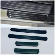Black Titanium Outer Door Sill Scuff Plate Cover Trim For 2023-2024 Mazda CX-50 (for: Mazda)